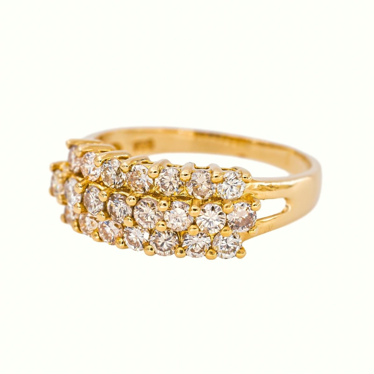 Bague Or jaune Diamant - Castafiore