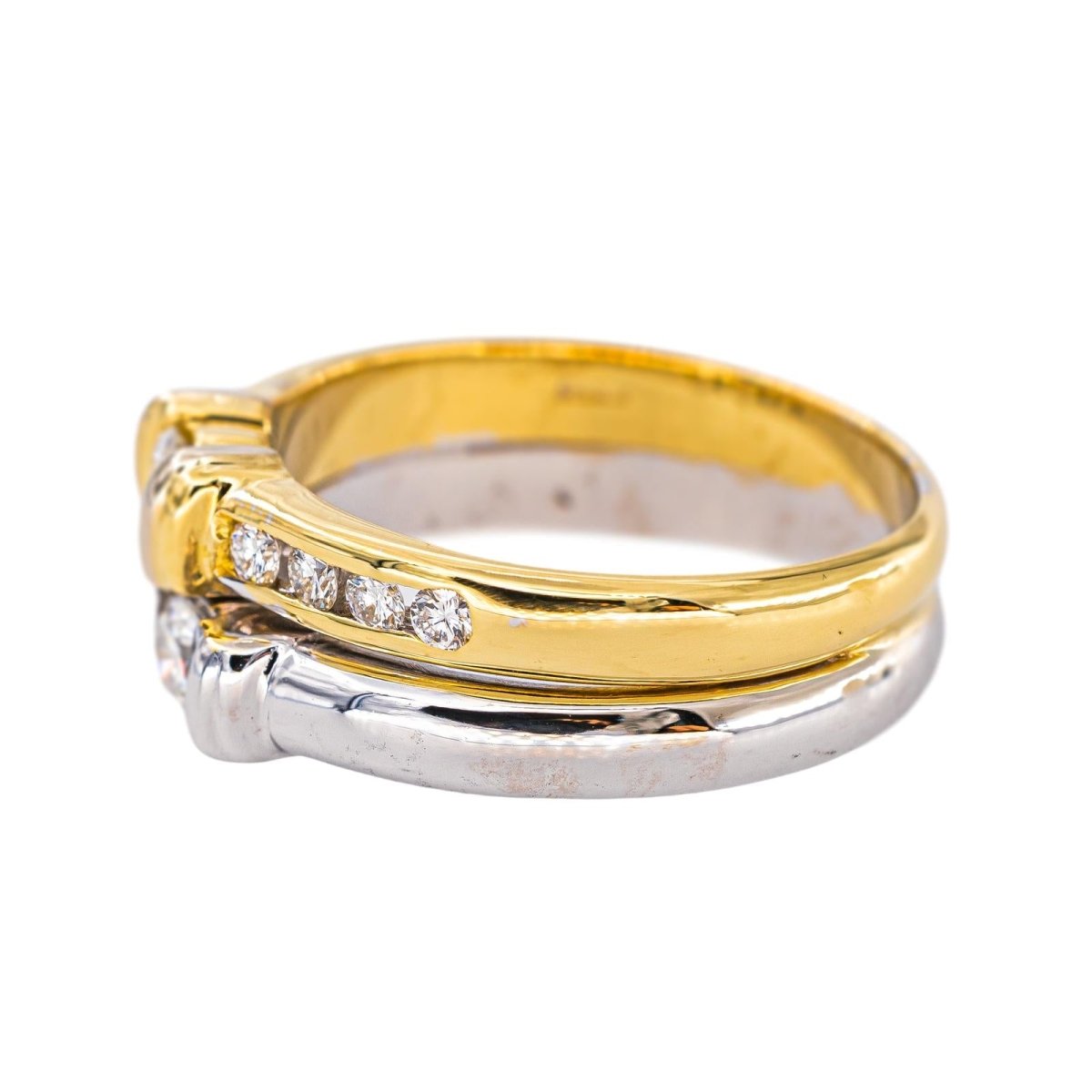 Bague Or jaune Diamant - Castafiore