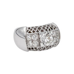 Bague Or jaune Diamant - Castafiore