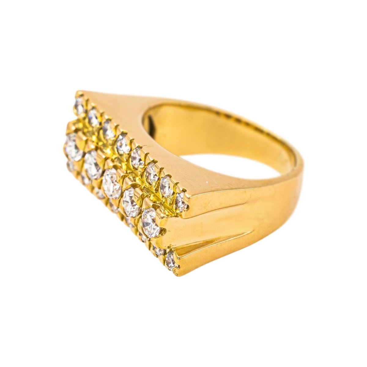 Bague Or jaune Diamant - Castafiore