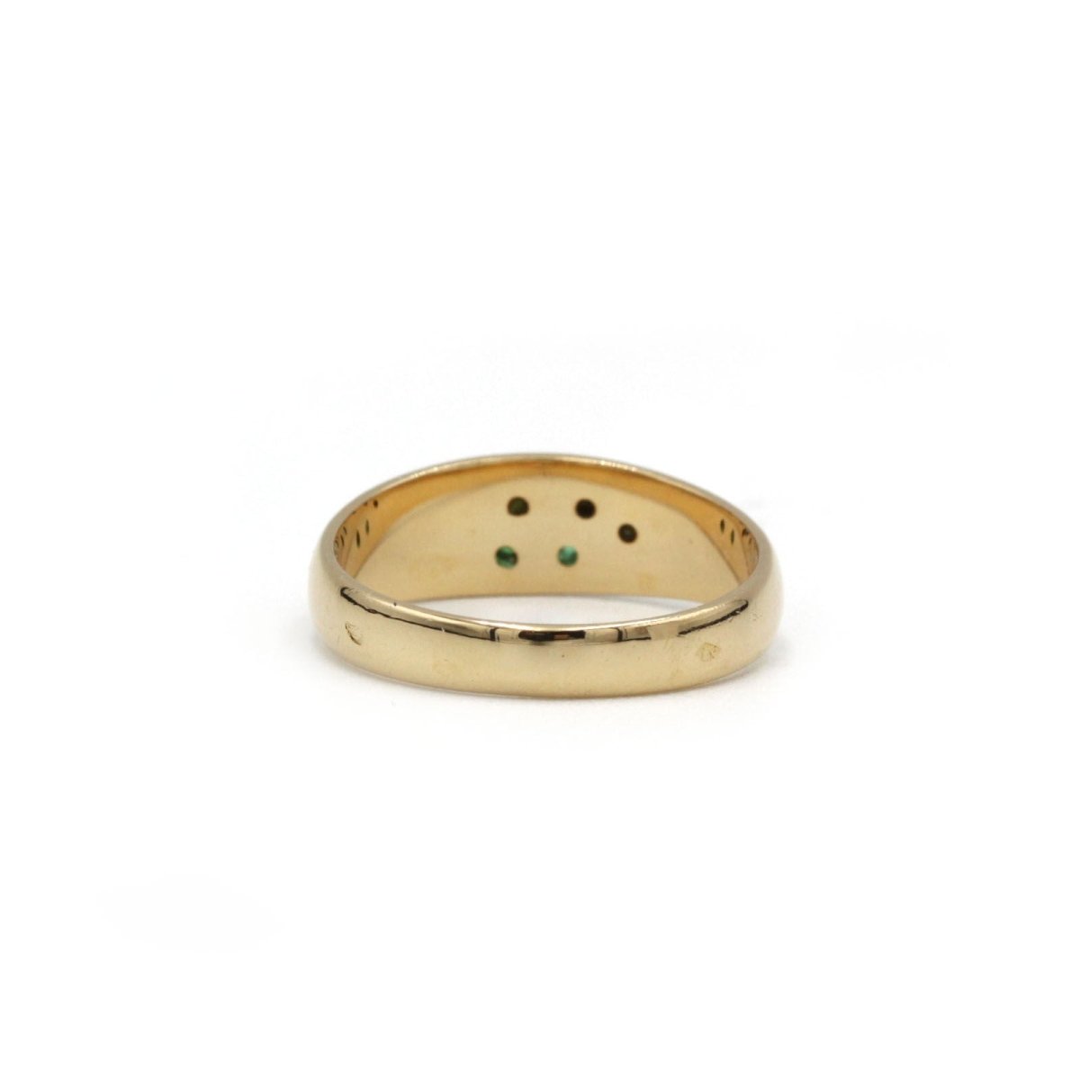 Bague - Or jaune & Emeraudes - Castafiore
