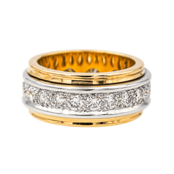 Bague Or jaune et Diamant - Castafiore