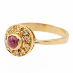 bague Or jaune Rubis - Castafiore