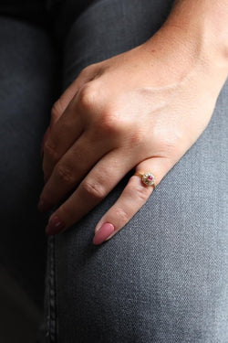 bague Or jaune Rubis - Castafiore