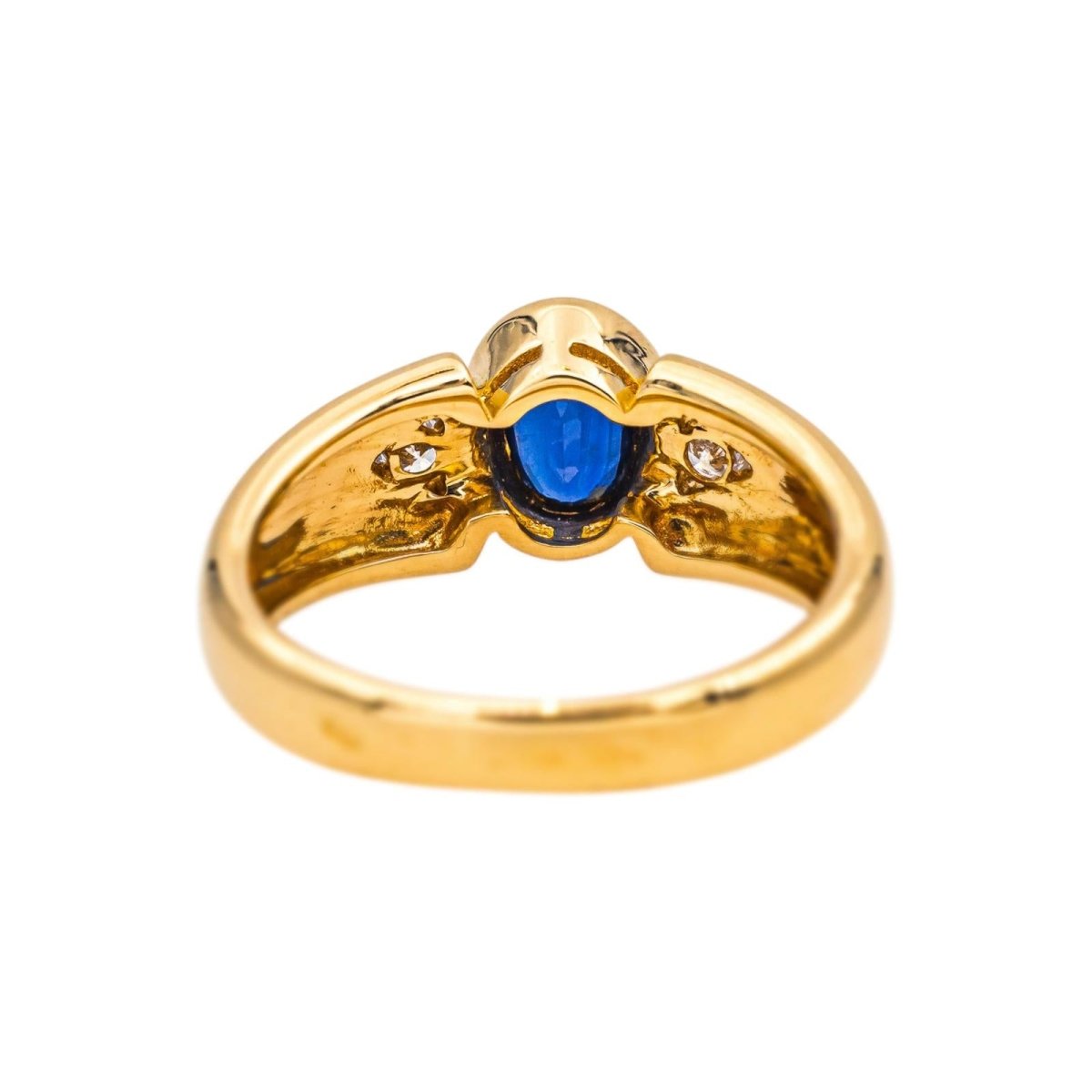 Bague Or jaune Saphir - Castafiore