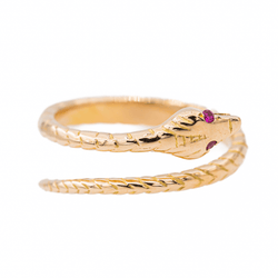 Bague Or jaune Saphir - Castafiore