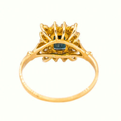 Bague Or jaune Saphir - Castafiore