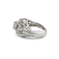 Bague - Or, Platine & Diamants - Castafiore