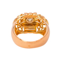 Bague Or rose Diamant - Castafiore