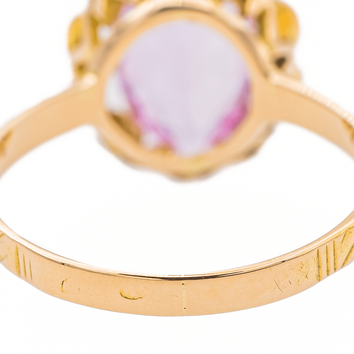 Bague Or rose Kunzite - Castafiore