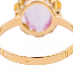 Bague Or rose Kunzite - Castafiore
