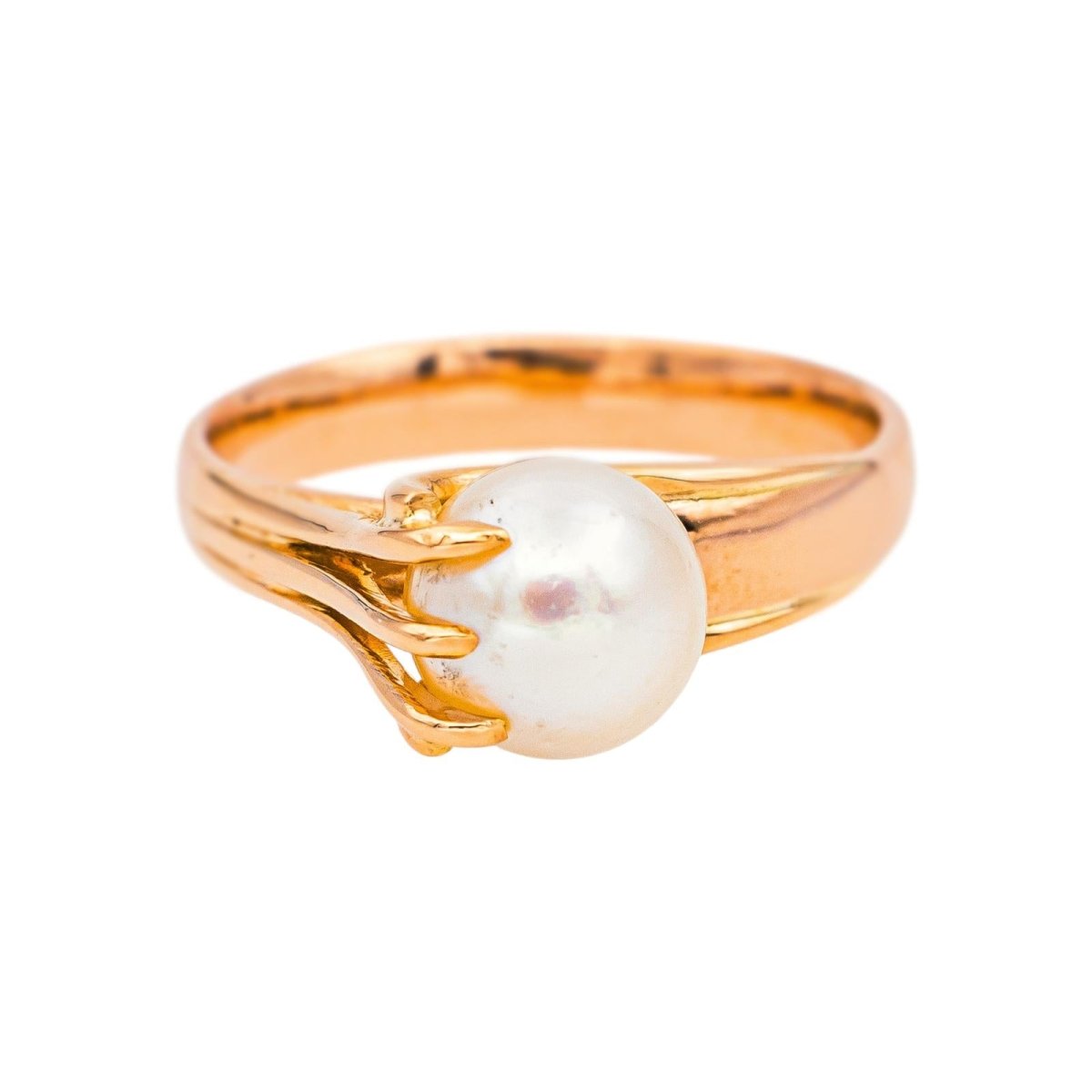Bague Or rose Perle - Castafiore