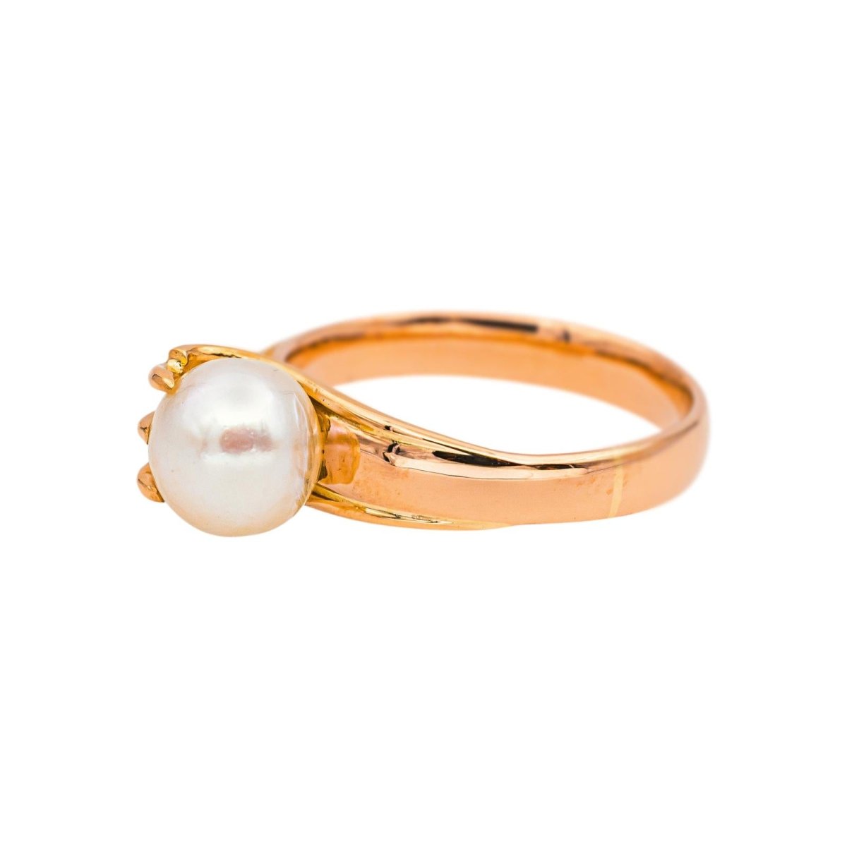 Bague Or rose Perle - Castafiore