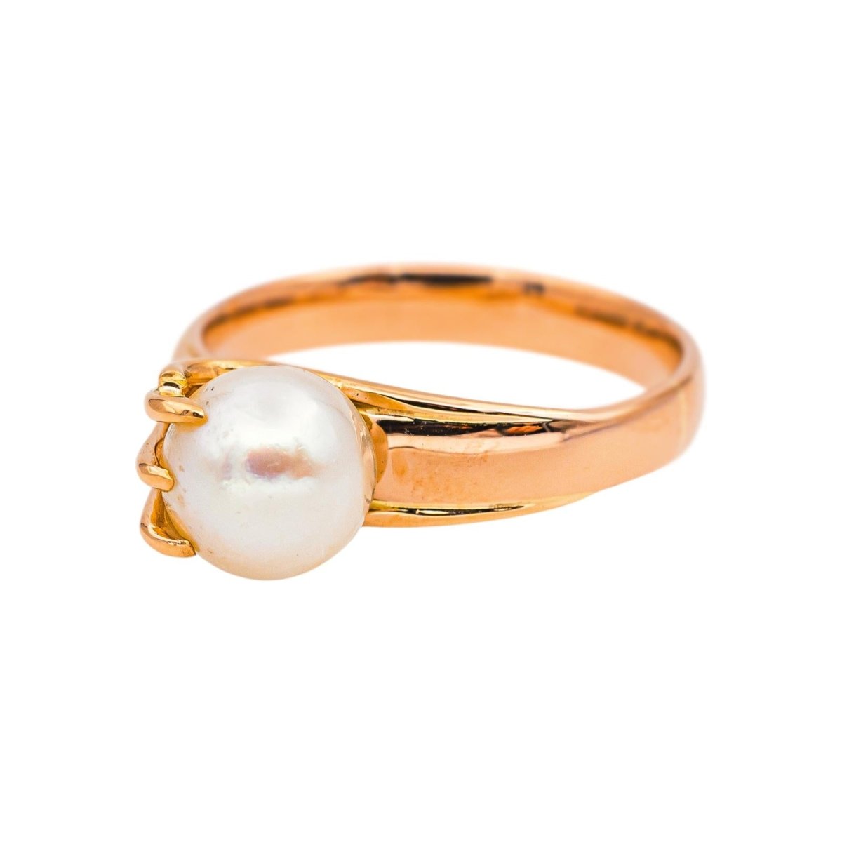 Bague Or rose Perle - Castafiore