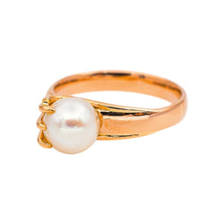 Bague Or rose Perle - Castafiore