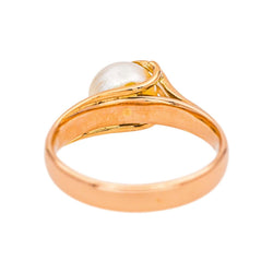 Bague Or rose Perle - Castafiore