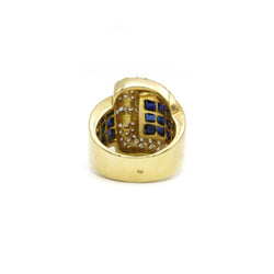 Bague - Or, Saphirs & Diamants - Castafiore