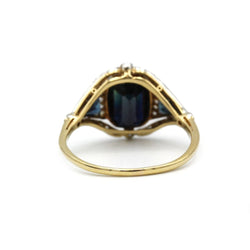 Bague - Or, saphirs et diamants - Castafiore