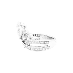Bague Pavée CHAUMET "Joséphine Aigrette Impériale" en platine et diamants - Castafiore