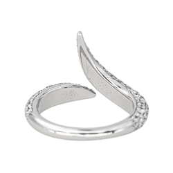 Bague Pavée en or blanc et diamants - Castafiore