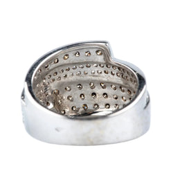 Bague Pavée en or jaune et diamants - Castafiore