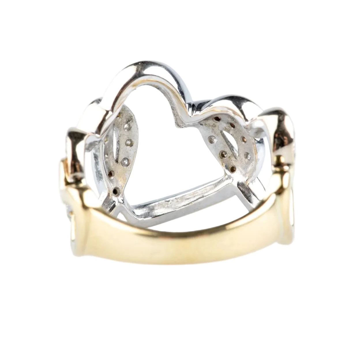 Bague Pavée en or jaune et diamants - Castafiore