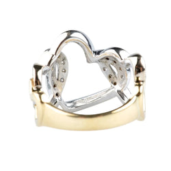 Bague Pavée en or jaune et diamants - Castafiore