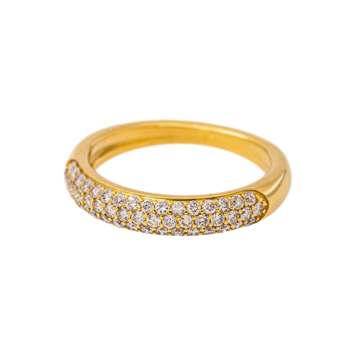 Bague Pavée Or jaune Diamant - Castafiore