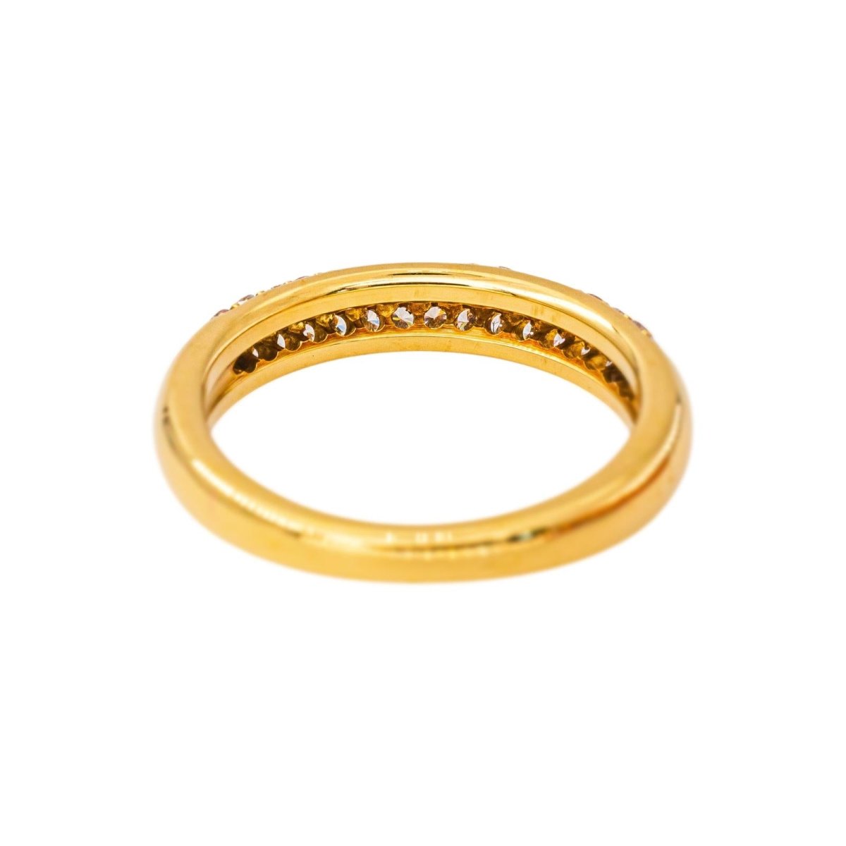 Bague Pavée Or jaune Diamant - Castafiore