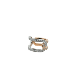 Bague PIAGET "Possession" en or blanc, or rose et diamants - Castafiore