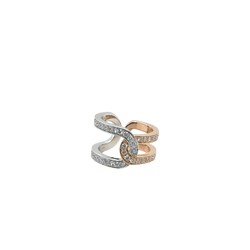 Bague PIAGET "Possession" en or blanc, or rose et diamants - Castafiore