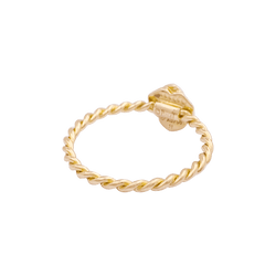 Bague PIAGET "Rose Piaget" en or jaune et diamants - Castafiore