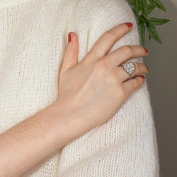 Bague Platine Diamant - Castafiore