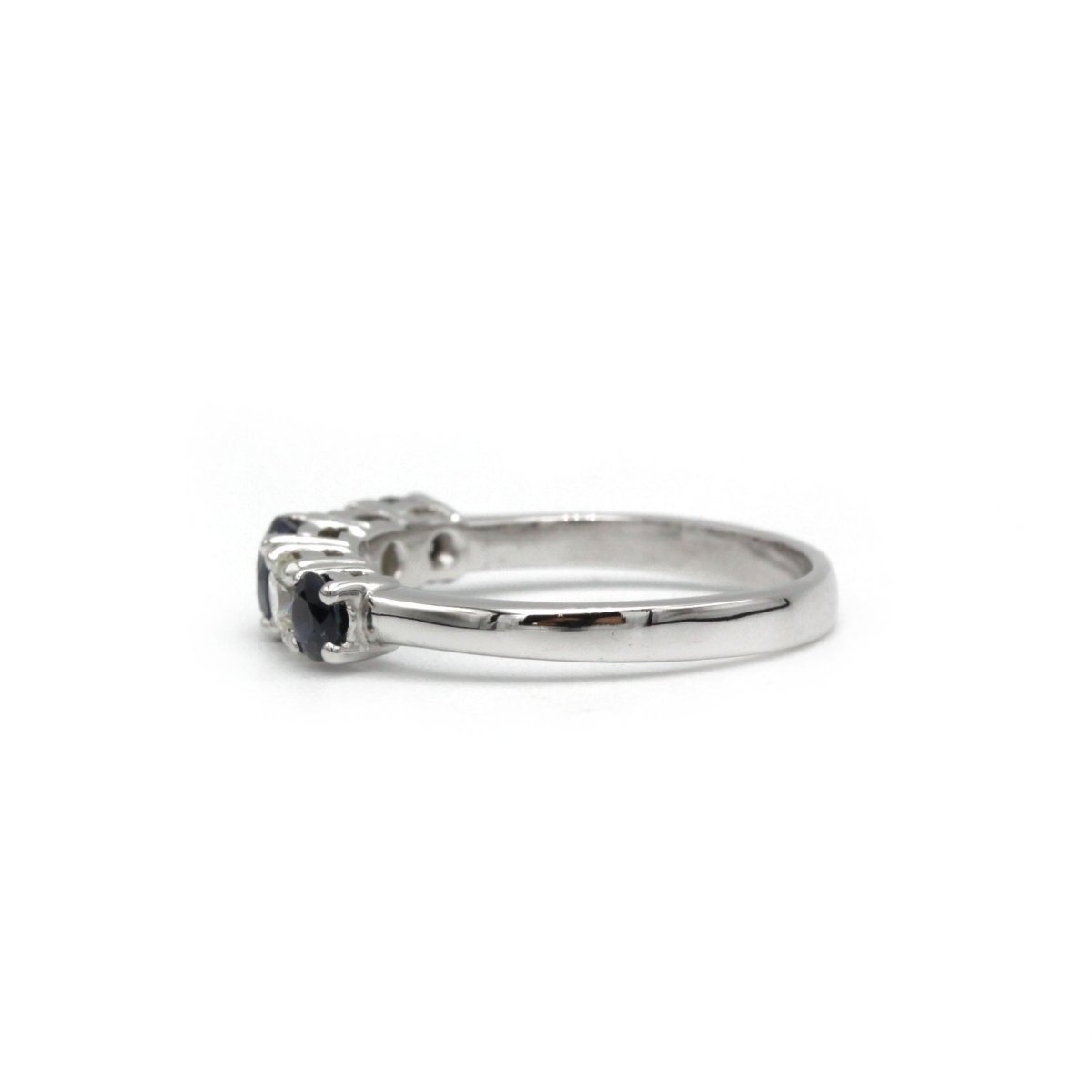 Bague - Platine, Diamants & Saphir - Castafiore