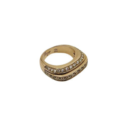 Bague POIRAY "Quadrille" en or rose et diamants - Castafiore
