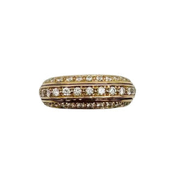 Bague POIRAY "Quadrille" en or rose et diamants - Castafiore
