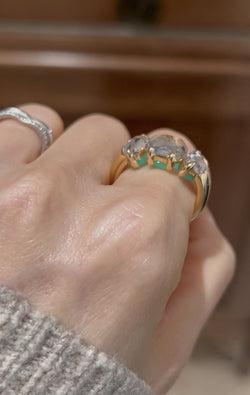 Bague POMELLATO Capri en or jaune et cristal de roche - Castafiore