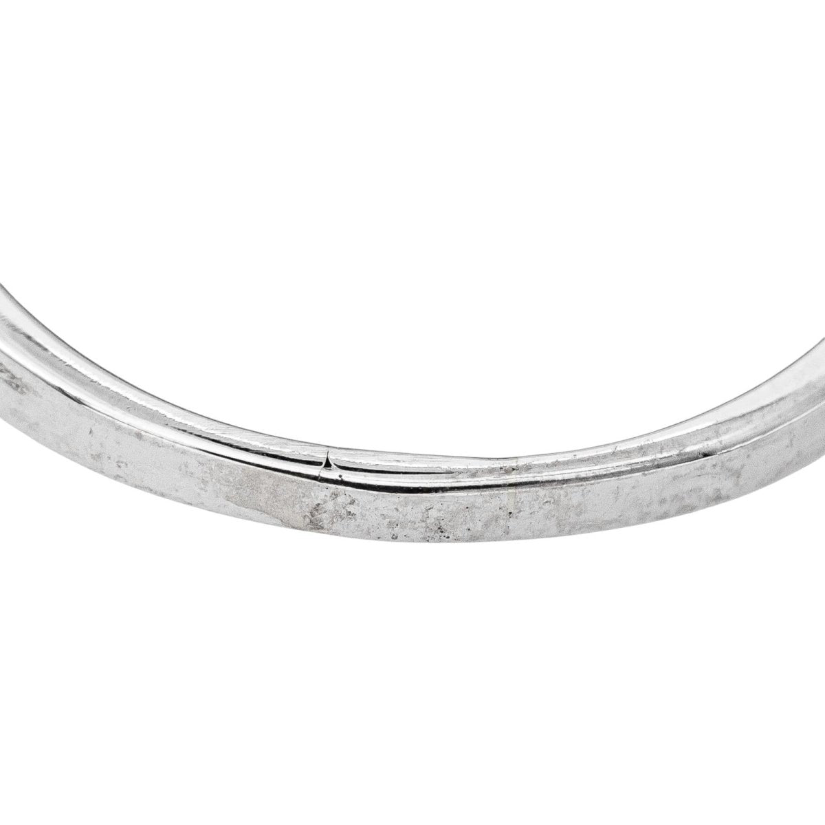 Bague Pompadour Or blanc Saphir - Castafiore