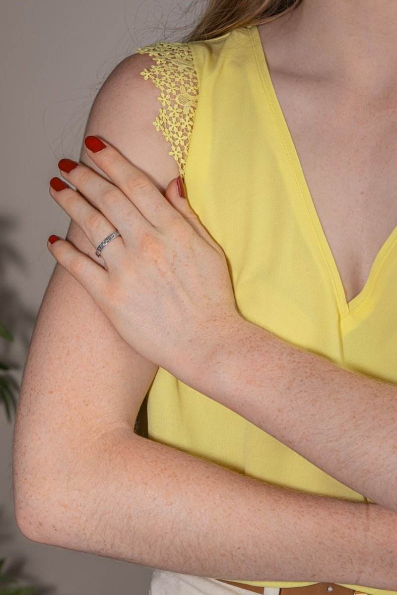 Bague Pompadour Or jaune Emeraude - Castafiore