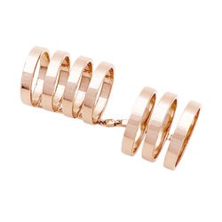 Bague REPOSSI "Berbere" en or rose - Castafiore
