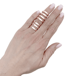 Bague REPOSSI "Berbere" en or rose - Castafiore