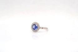 Bague saphir de Ceylan de 1,86 carats - Castafiore