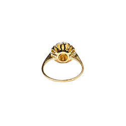 Bague sentimentale Augis, médaille d'amour en or jaune - Castafiore