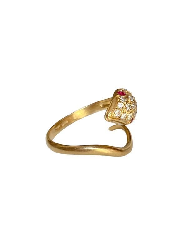 Bague serpent - Castafiore