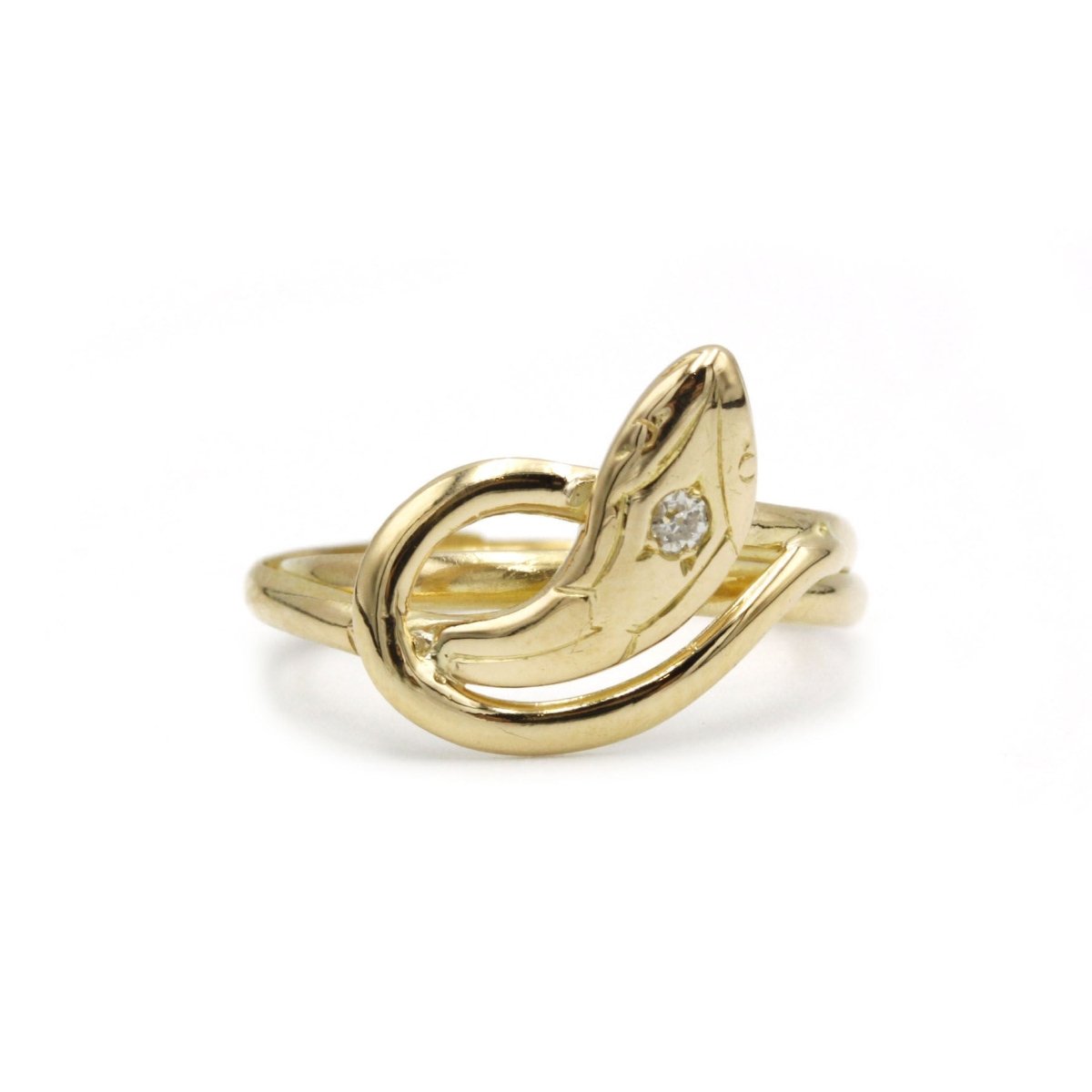 Bague Serpent - Or & Diamant - Castafiore