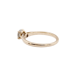 Bague Solitaire CARTIER "1895" en or jaune et diamant - Castafiore