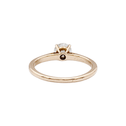 Bague Solitaire CARTIER "1895" en or jaune et diamant - Castafiore
