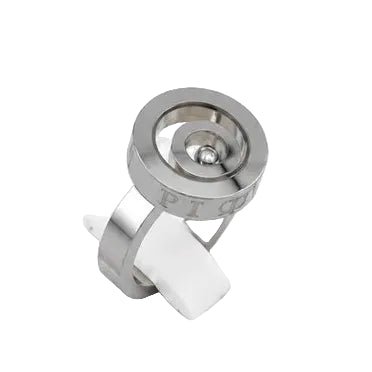 Bague Solitaire CHOPARD "Happy Spirit" en or blanc et diamant - Castafiore
