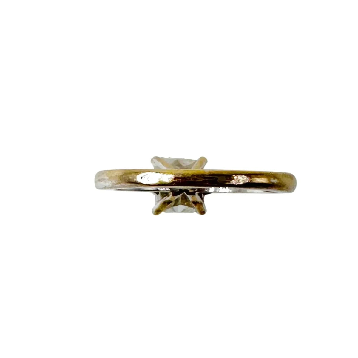Bague Solitaire en or blanc et diamant - Castafiore