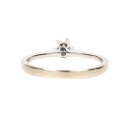 Bague Solitaire en or blanc et diamant - Castafiore
